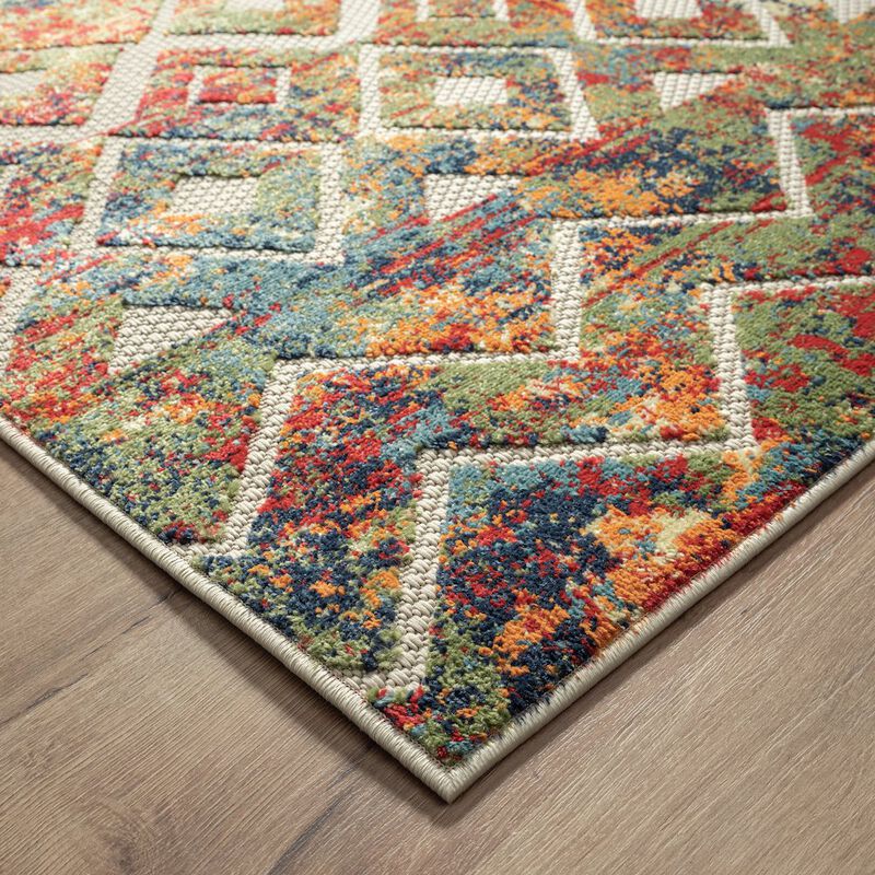 LR Home Durable Performance Area Rug Outdoor image number 4