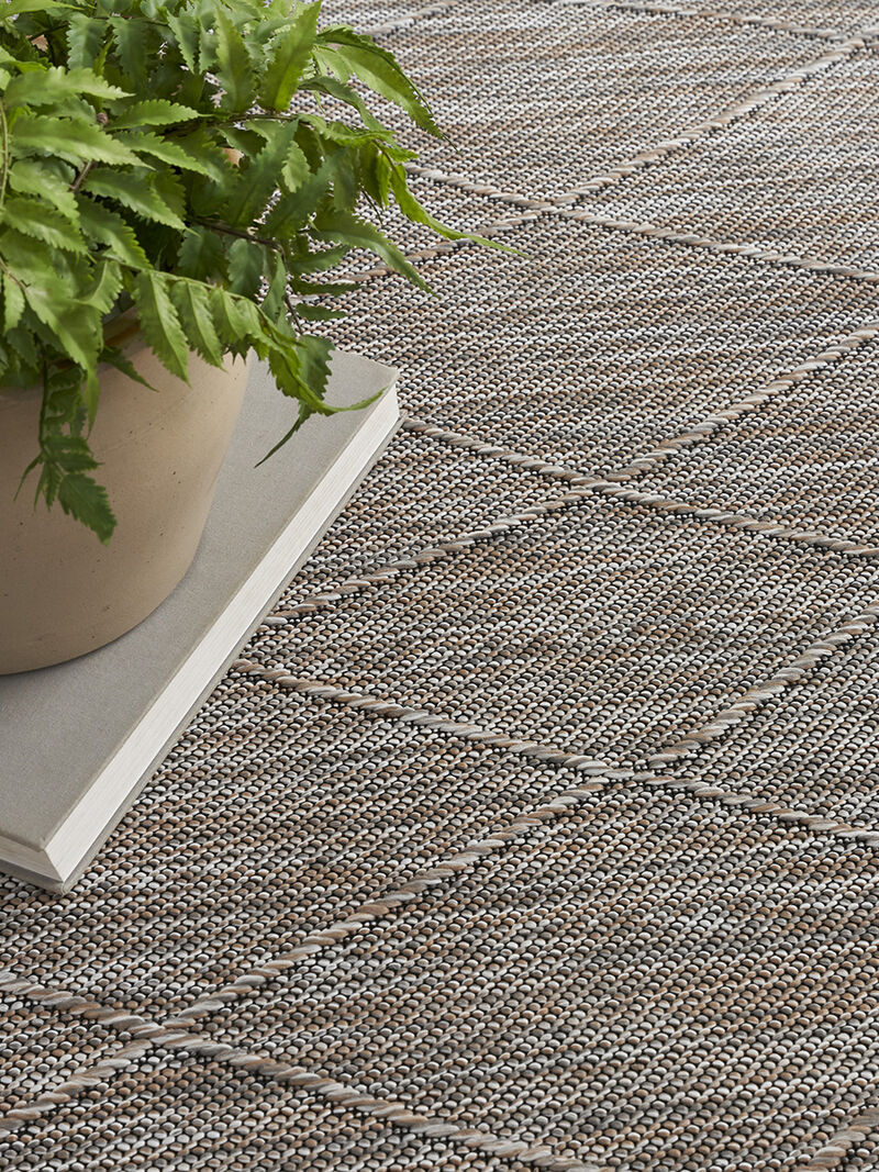 Washable Solutions WSL01 Gray/Mocha 10' x 14' Rug