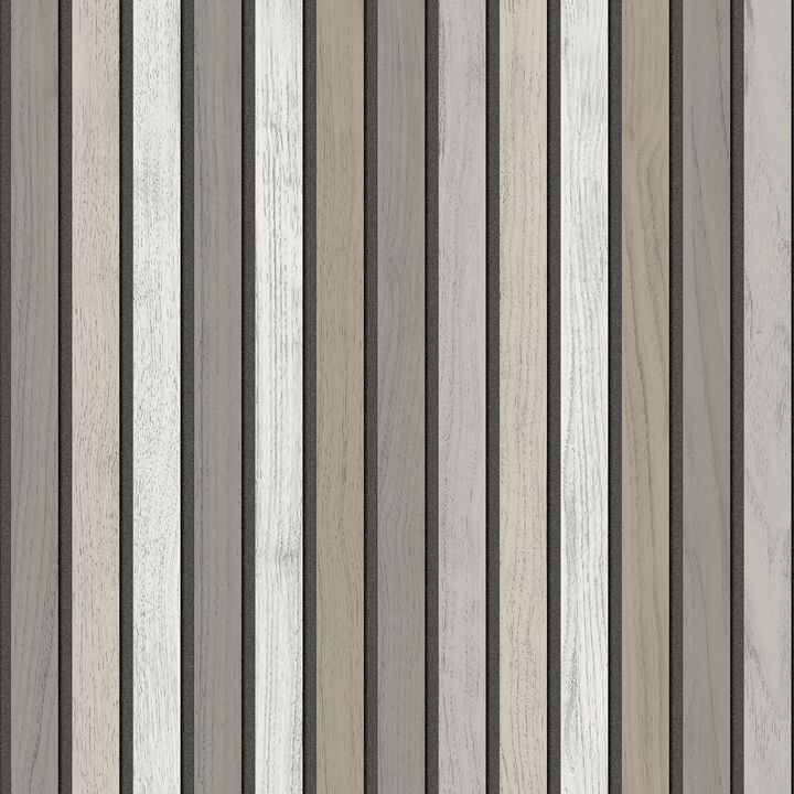 Vintage Slatwork Wallpaper