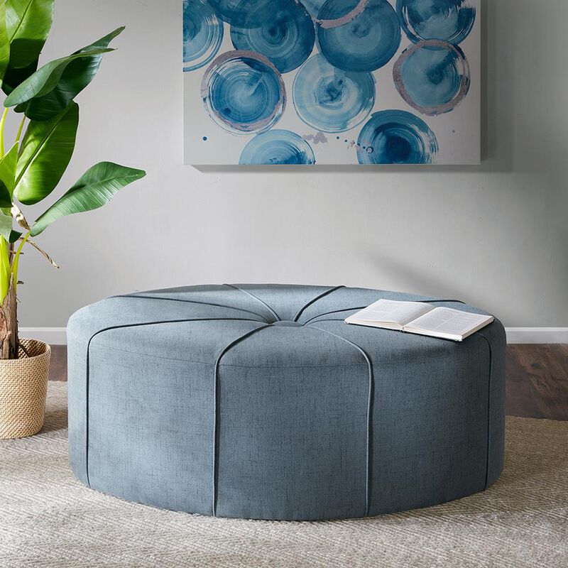 Madison Park Ferris Oval Ottoman,MP101-0199