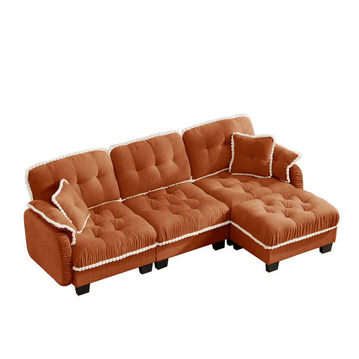 Zambal  L-Shaped Sectional Sofa