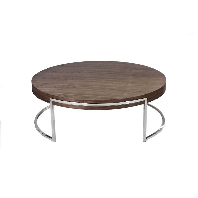 Pangea Home Riso Coffee Table Walnut