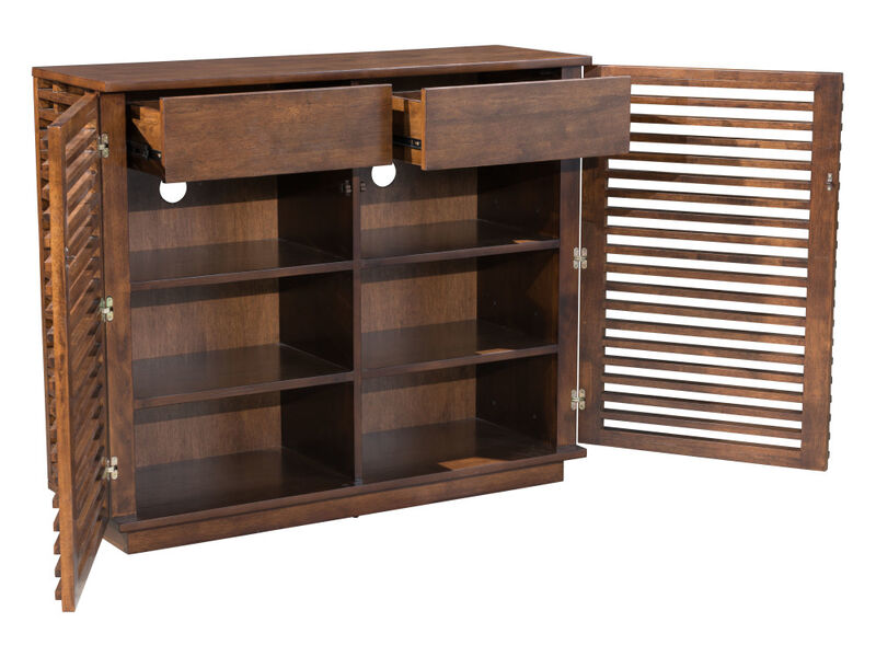 Linea Cabinet Walnut