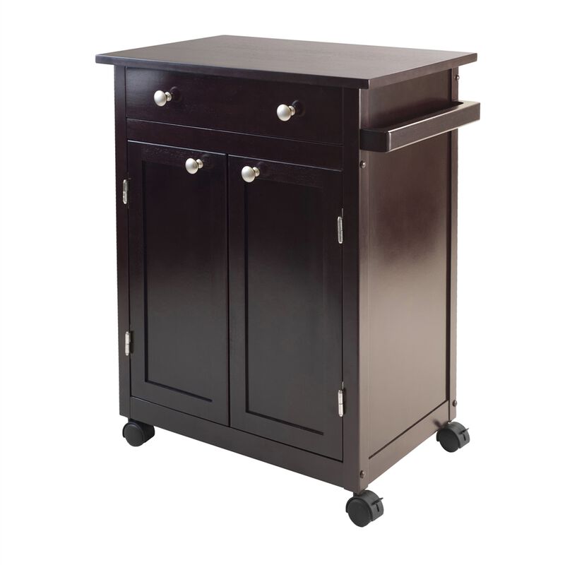 Winsome Wood Savannah Kitchen Cart