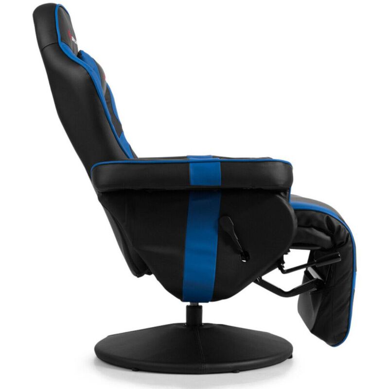 Hivvago Ergonomic High Back Massage Gaming Chair Gaming Recliner with Pillow