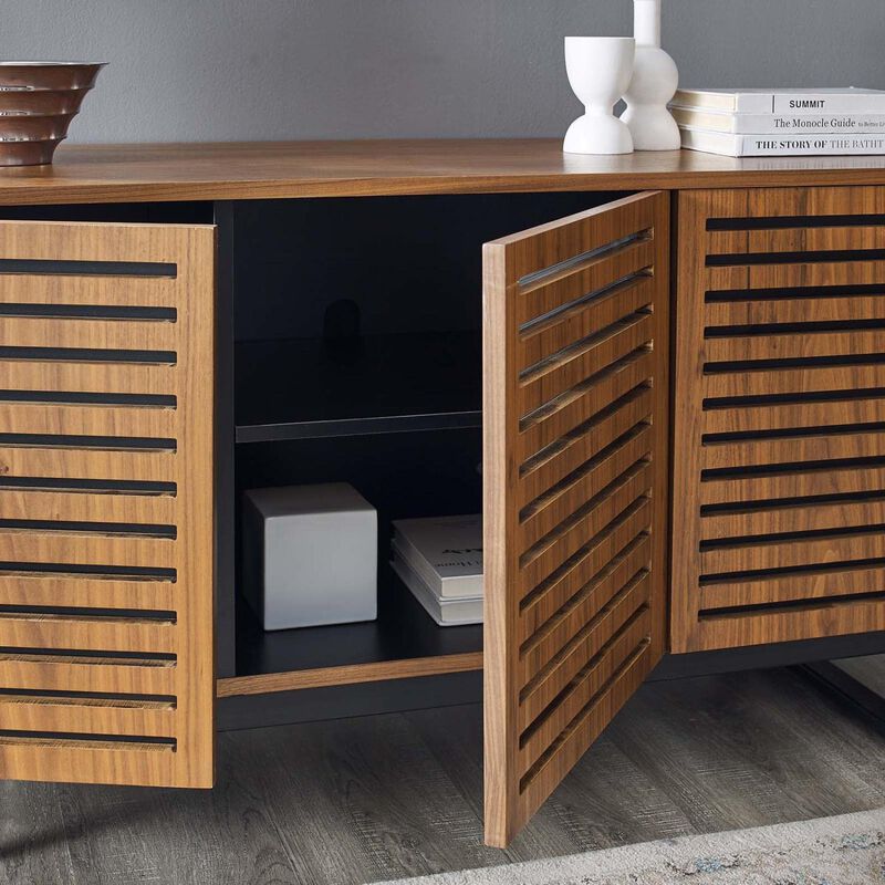 Modway Parker Wood Walnut, 55" TV Stand image number 6