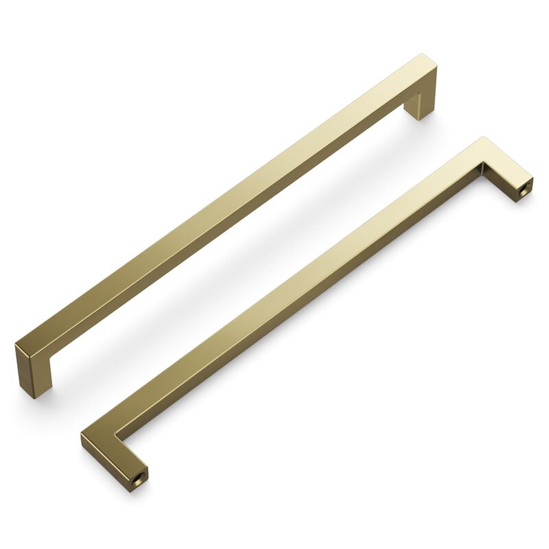 Hickory Hardware 1 Pack Solid Core Kitchen Cabinet Pulls, Luxury Cabinet Handles, Hardware for Doors & Dresser Drawers, 8-13/16
