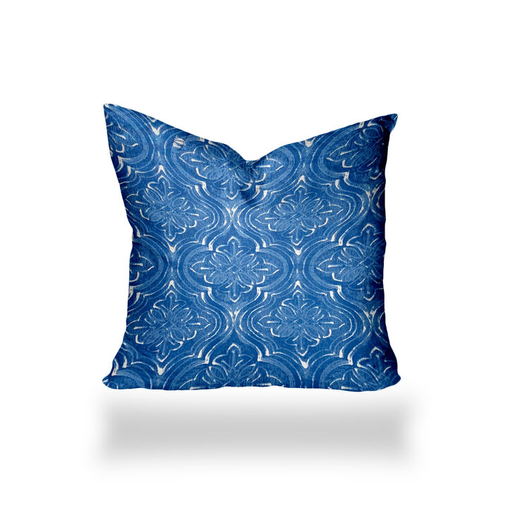 Indoor/Outdoor Soft Royal Pillow, Sewn Closed, 17x17