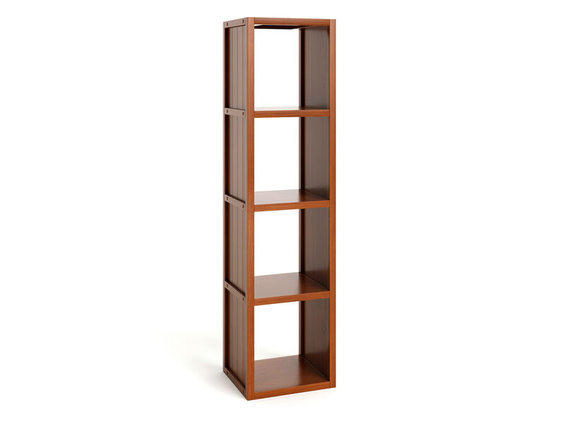 Solid Wood 4 Tall Cube Organizer