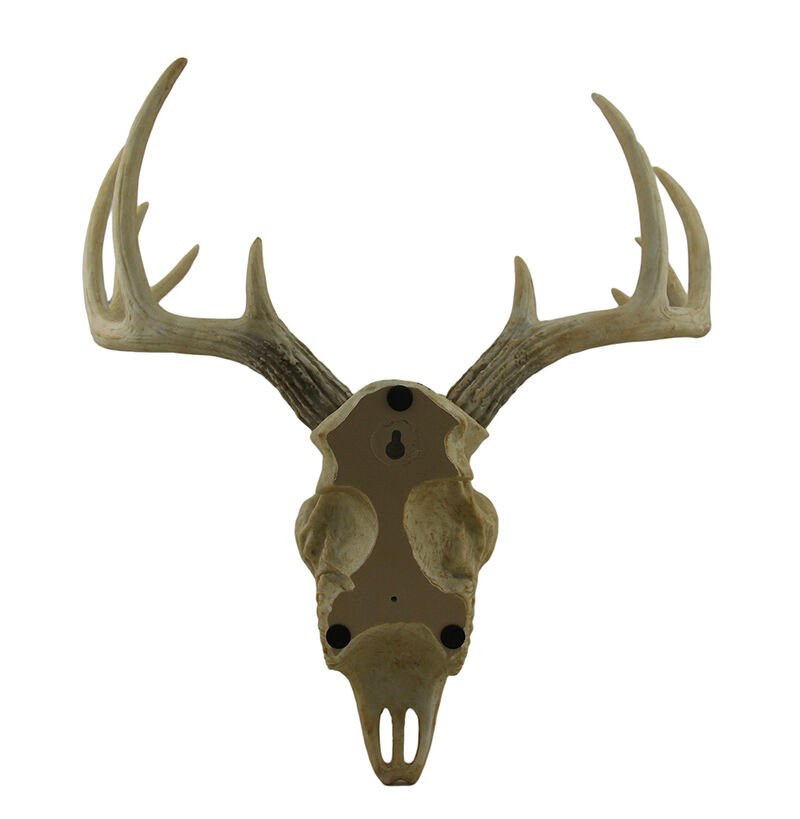 Little Bucky Wall Mounted Faux Aged Finish 10 Point Antlers Deer Skull 15 Inch image number 2