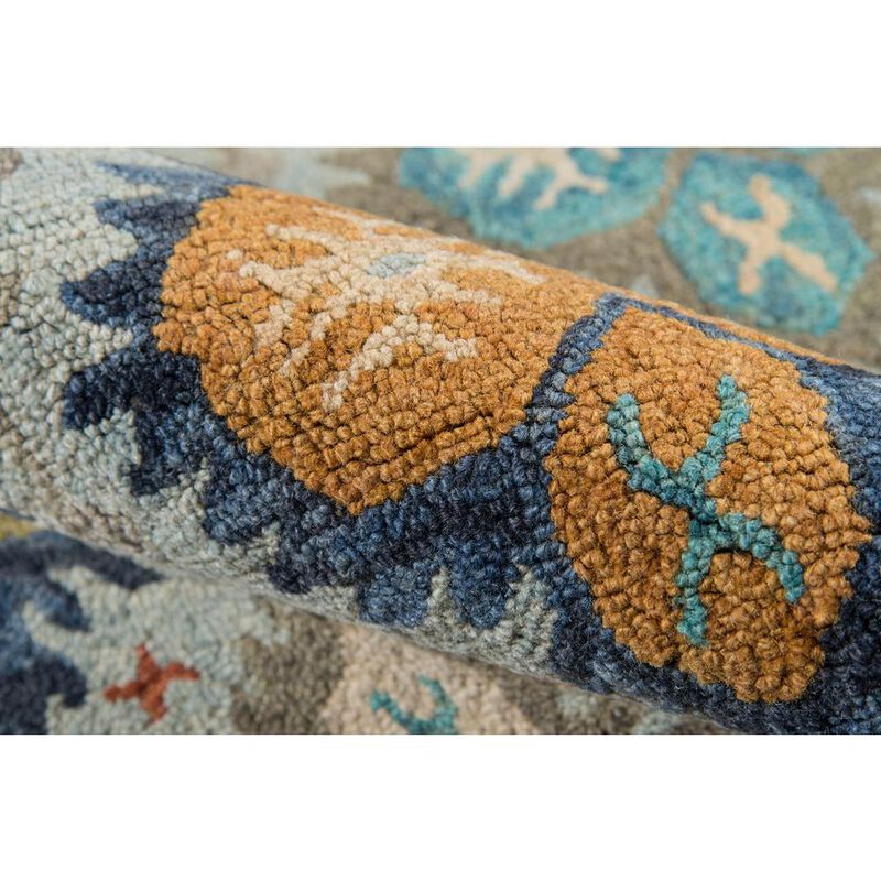 Momeni Transitional Runner Area Rug, Blue, 2'3 X 8' Runner