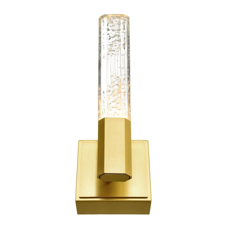 Greta Integrated LED Brass Wall Light