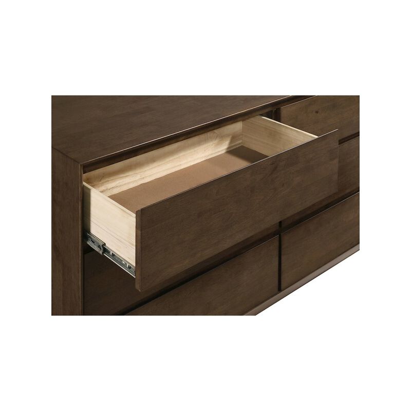 Coaster Co. of America Glenwood 6-drawer Dresser Cabinet Warm Brown image number 2