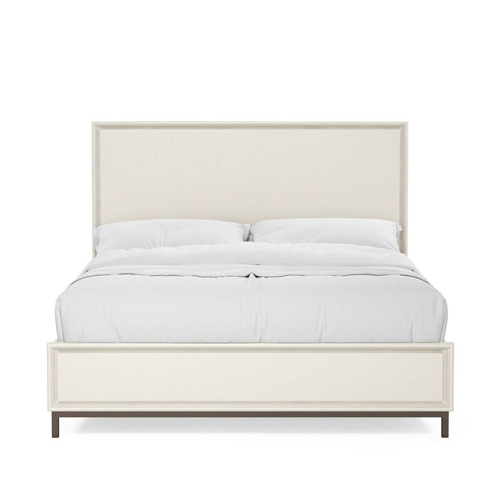 Blanc King Panel Bed