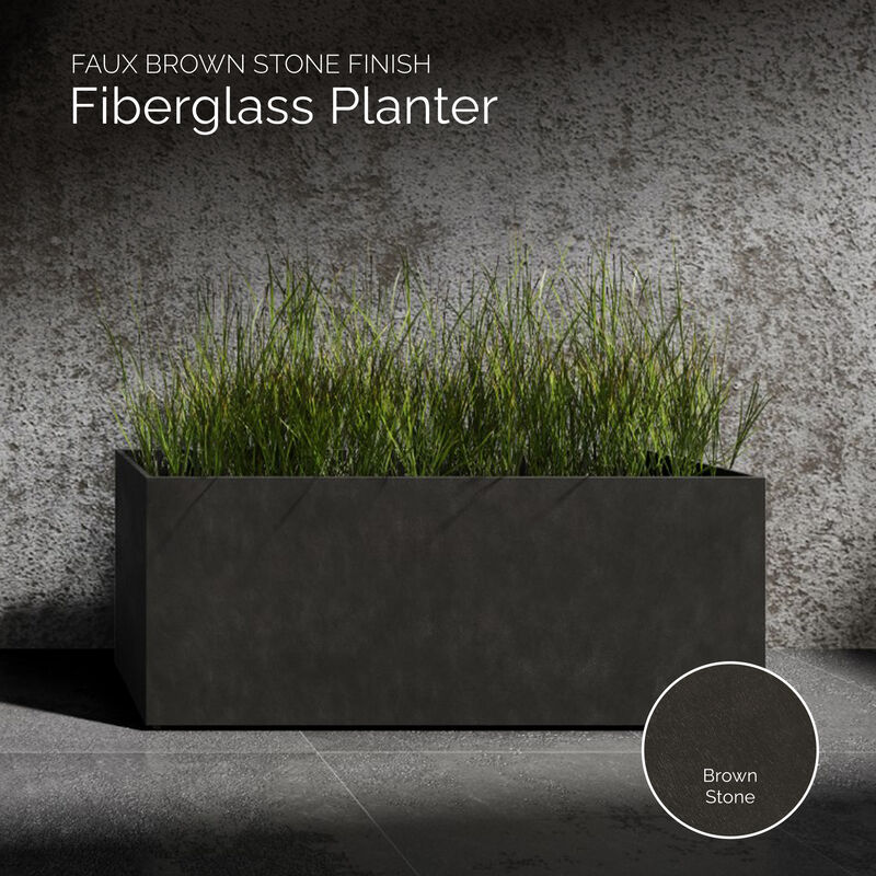 COSAPOTS Semplito Grand Wide Rectangle Planter.