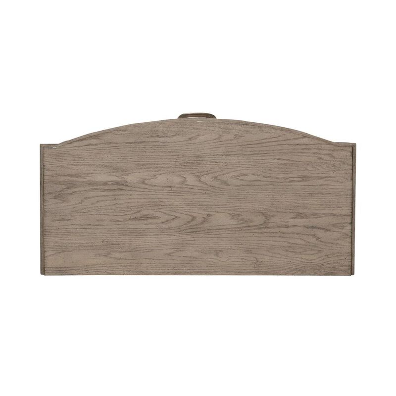 Liberty Furniture Avalon 5 Drawer Chest for Bedroom - Burnished Beige Oak Wood image number 4
