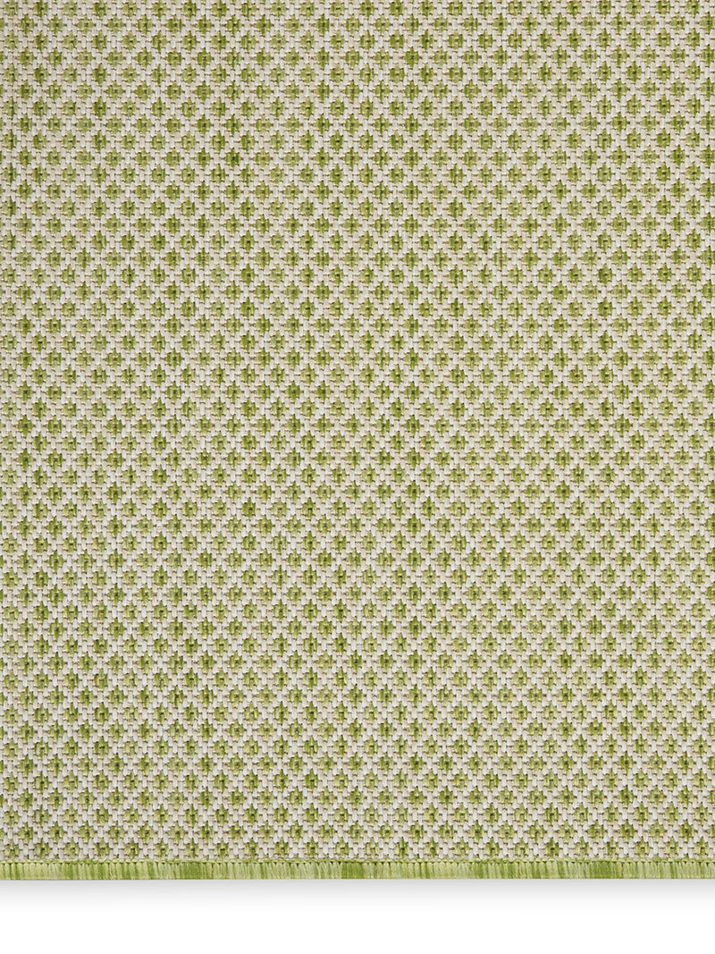 Courtyard COU01 Ivory/Green 3' x 5' Rug