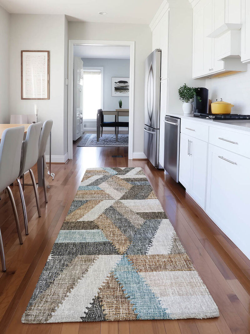 Lorenzo LN1 Brown 2'3" x 7'6" Rug