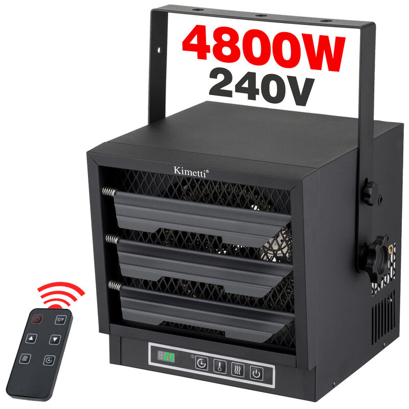 Mondawe 4800W Garage Heater,Equipped With Adjustable Thermostat,Can Ceiling-Mounted Garage Heater