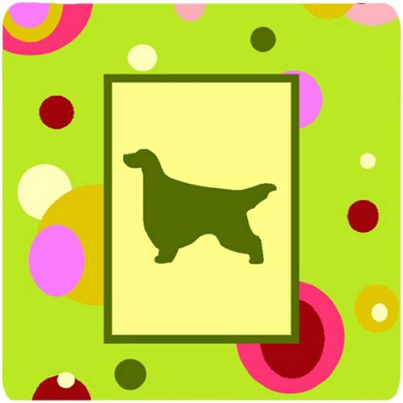 Caroline's Treasures CK1034FC Gordon Setter Foam Coasters (Set of 4), 3.5 H x 3.5 W, Multicolor image number 0