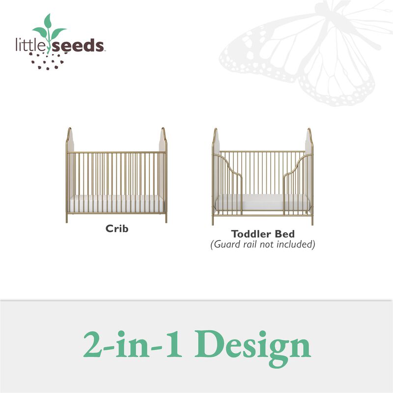 Piper Convertible 2-in-1 Upholstered Crib