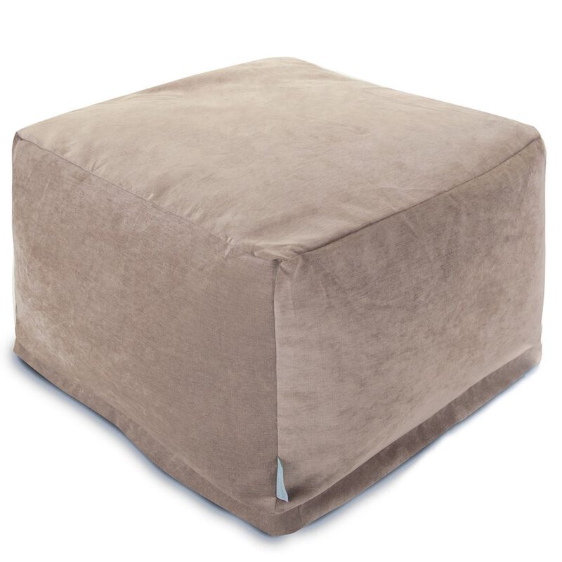 Majestic Home Goods Ottoman Pouf Villa Pearl