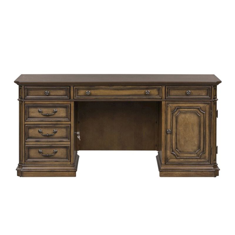 Liberty Furniture Amelia Credenza in Antique Toffee image number 1