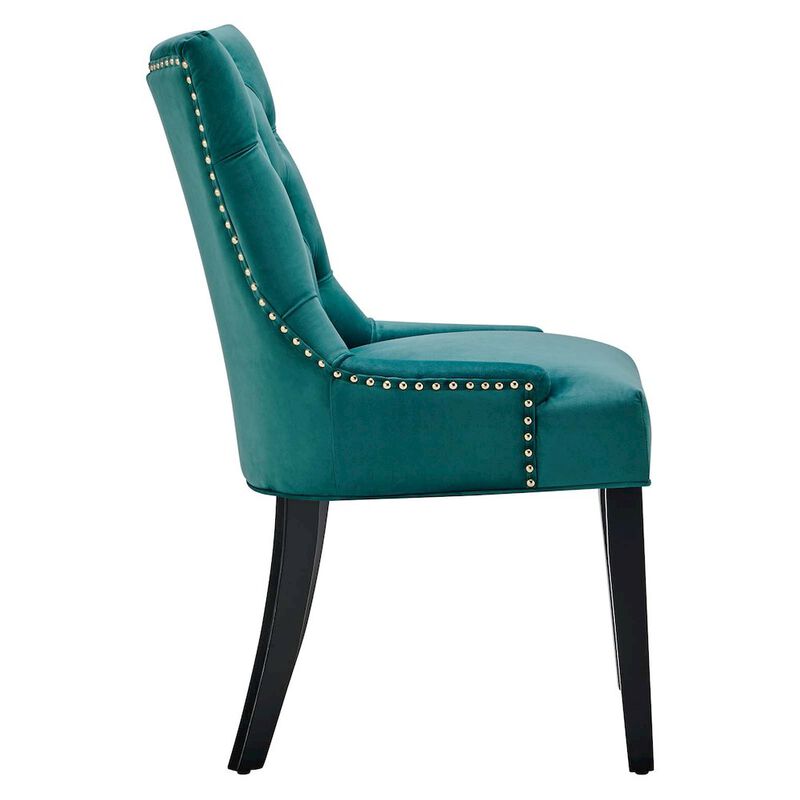 Regent Tufted Performance Velvet Dining Side Chairs Set of 2 image number 2