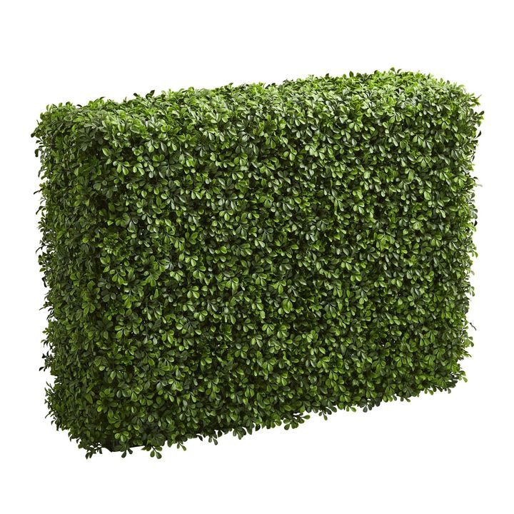 Nearly Natural 39-in Boxwood Artificial Hedge (indoor/Outdoor)