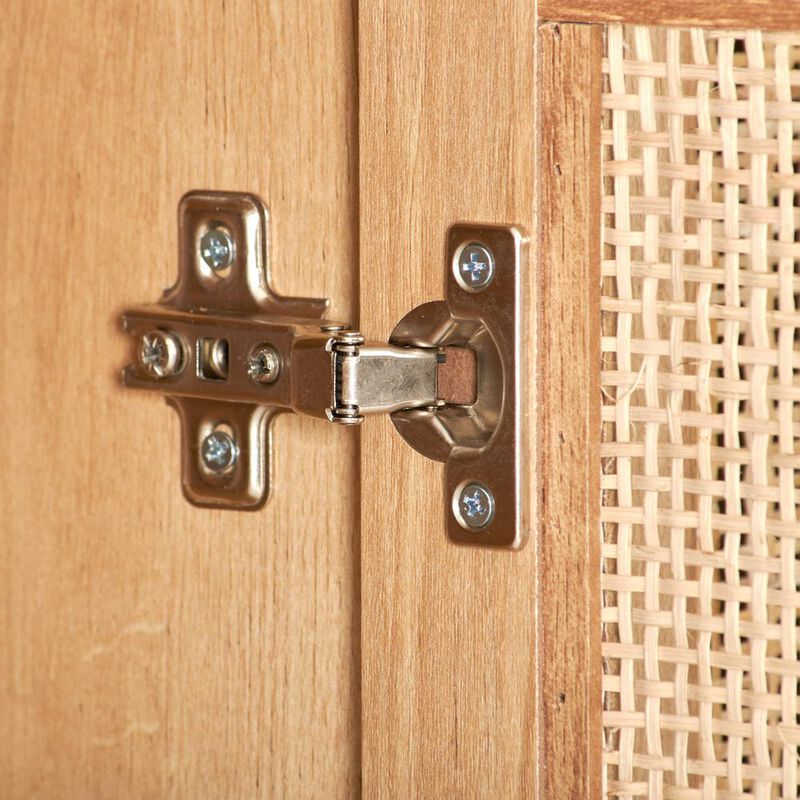CorLiving Wood Sideboard Buffet, Light Wood