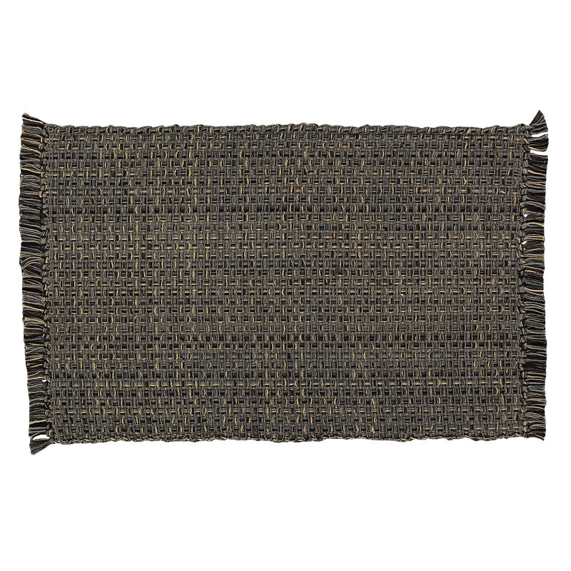 Park Designs Charcoal Tweed Placemat Set of 4