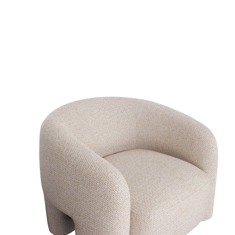 Sylvia Beige Accent Chair