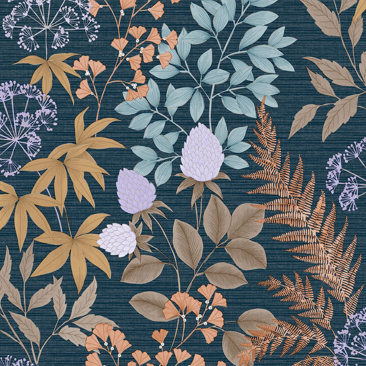 Gilded Bloom Wallpaper