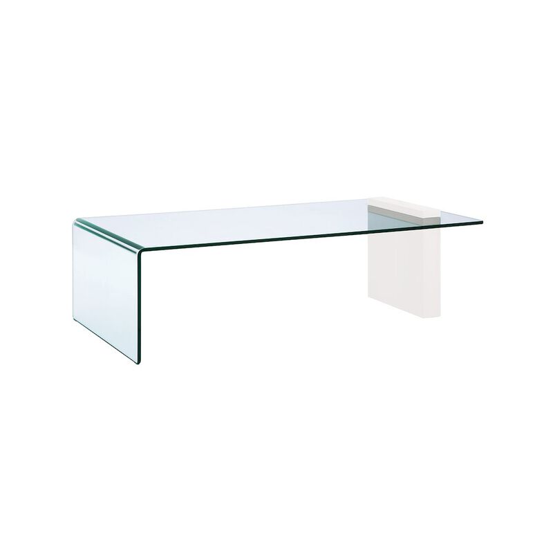 Casabianca Home Buono Coffee Table In White High Gloss