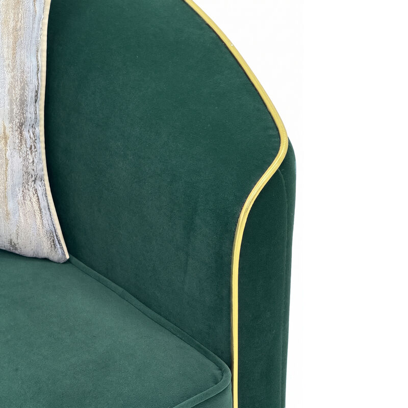 Grebol 3 Seater Velvet Sofa image number 6