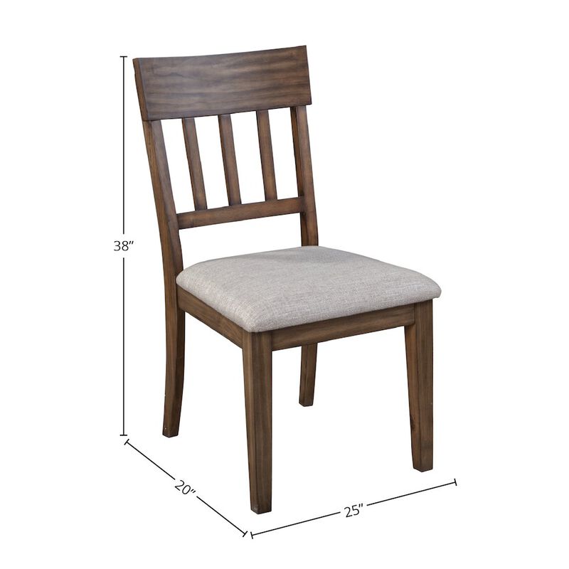 Alpine Furniture Donham Set of 2 Side Chairs image number 1