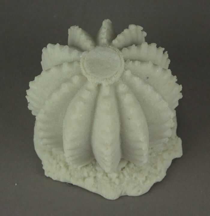 White Sandstone Finish Ball Cactus Statue Small