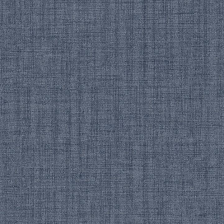 Little Dreamers Textile Plain Blue Wallpaper GDIC1015
