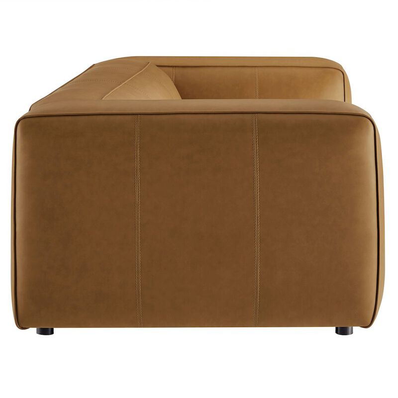 Auren Upholstered Vegan Leather Sofa image number 3