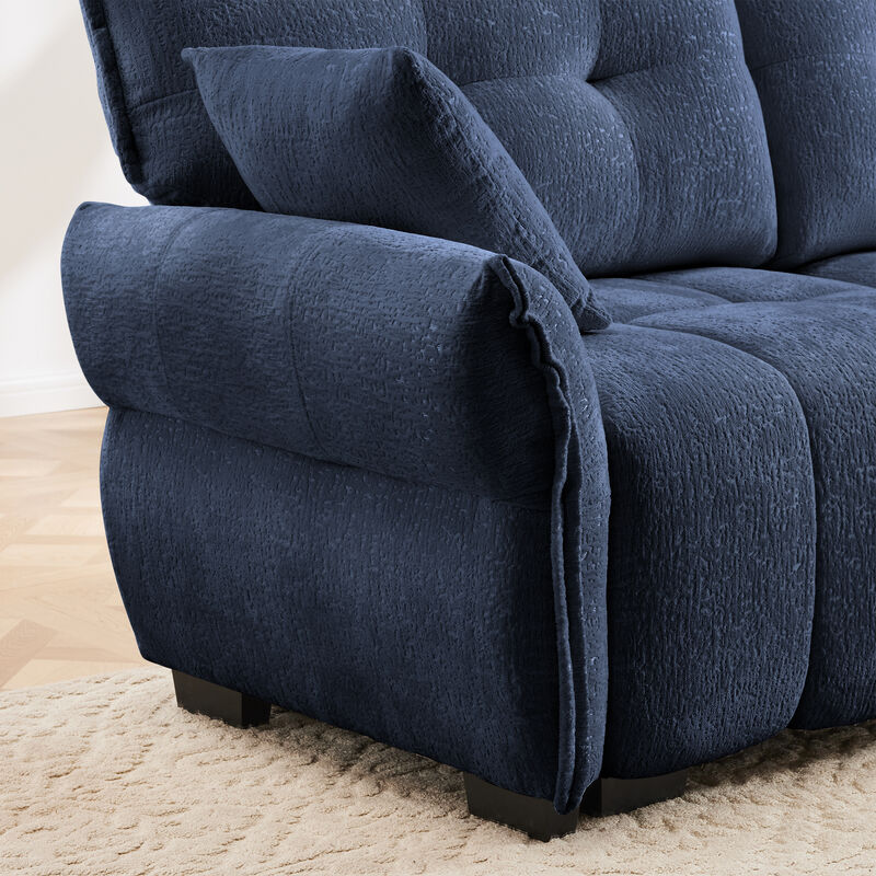 Merax Single Sofa Chair with 1 Ottoman