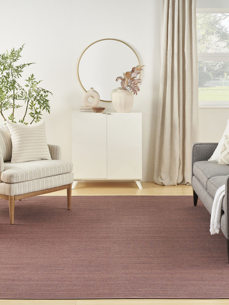 Washable Essentials WAE01 Mocha 6' x 9' Rug