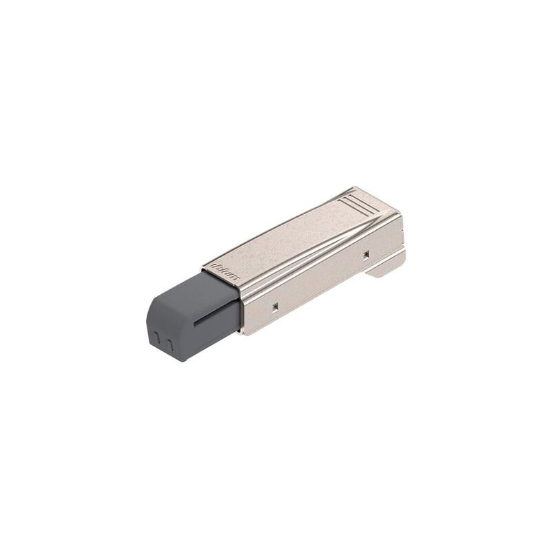 Blum 973A0500.01x1 973A Blumotion Straight Arm Full Overlay Hinge for Doors, Nickel Finish