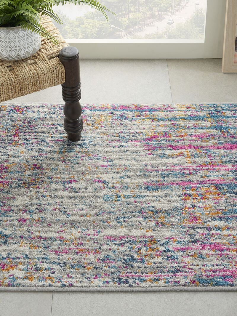 Passion PSN09 Ivory/Multicolor 1'10" x 6' Rug image number 6