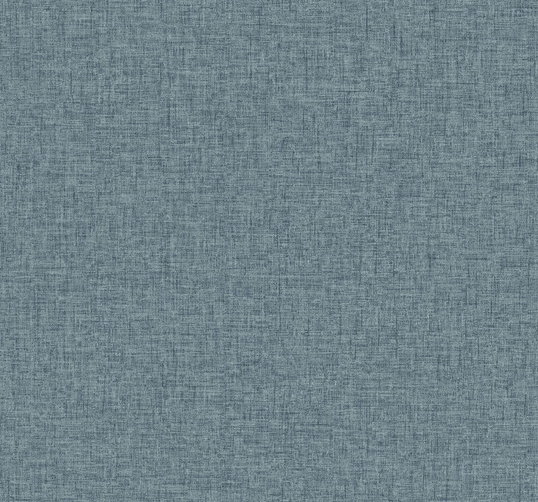Bentley Navy Faux Linen Wallpaper