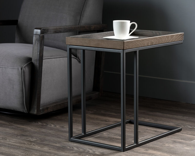 Arden C-Shaped Side Table
