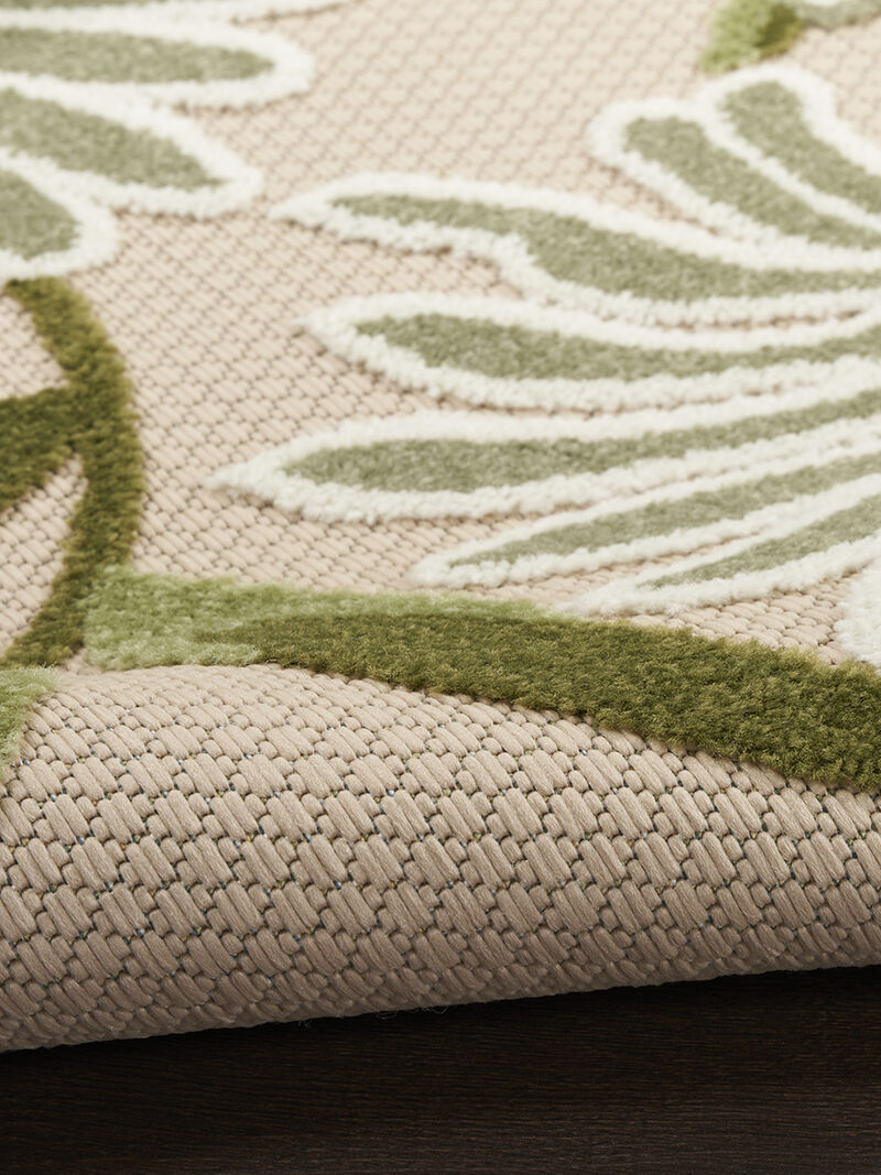 Aloha ALH33 Ivory/Green 10' x 14' Rug