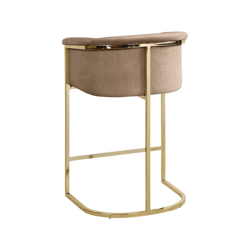 Meridian Furniture Donatella Velvet Stool