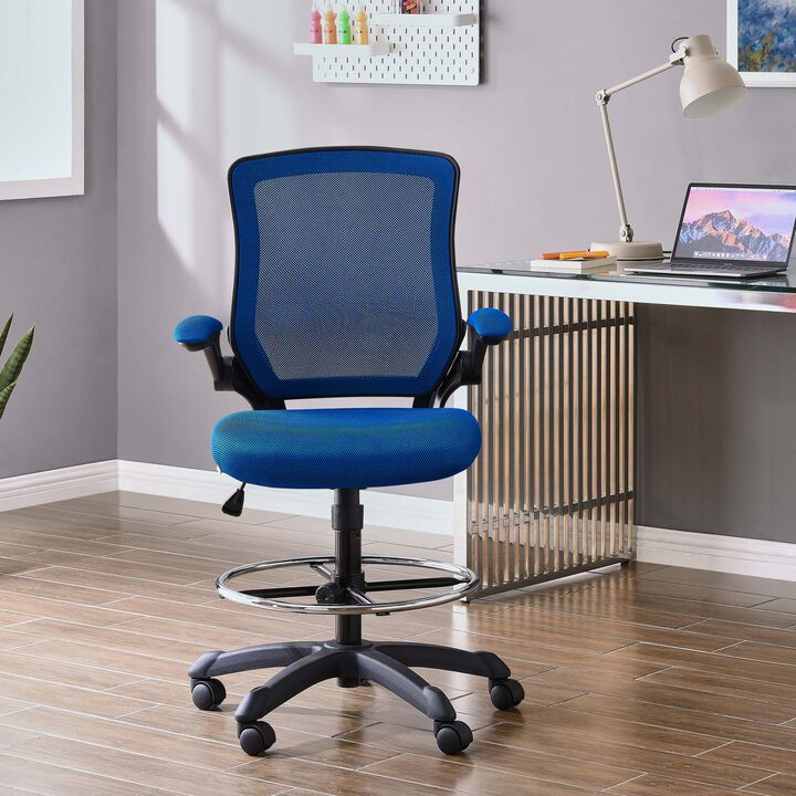Modway Furniture - Veer Drafting Chair Gray