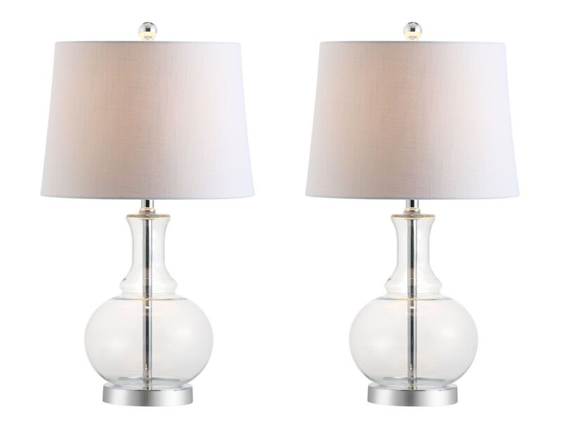 Lavelle Glass LED Table Lamp (Set of 2)