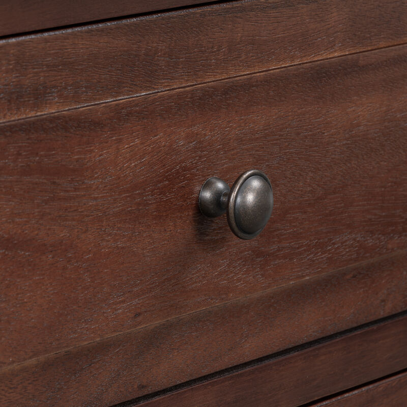 Merax Classic 3-Drawer Nightstand Storage Wood Cabinet